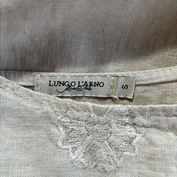 Lungo L’Arno Beige Linen Tunic |EUC| S - Picture 8 of 9